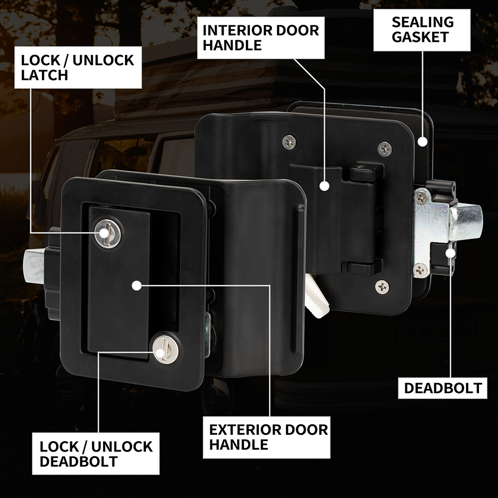 New Heavy-Duty RV Entry Door L - огляд і ціна Door Lock