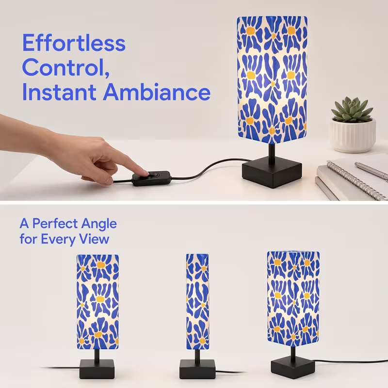 Modern Colorful Floral Table L - огляд і ціна Light Switch