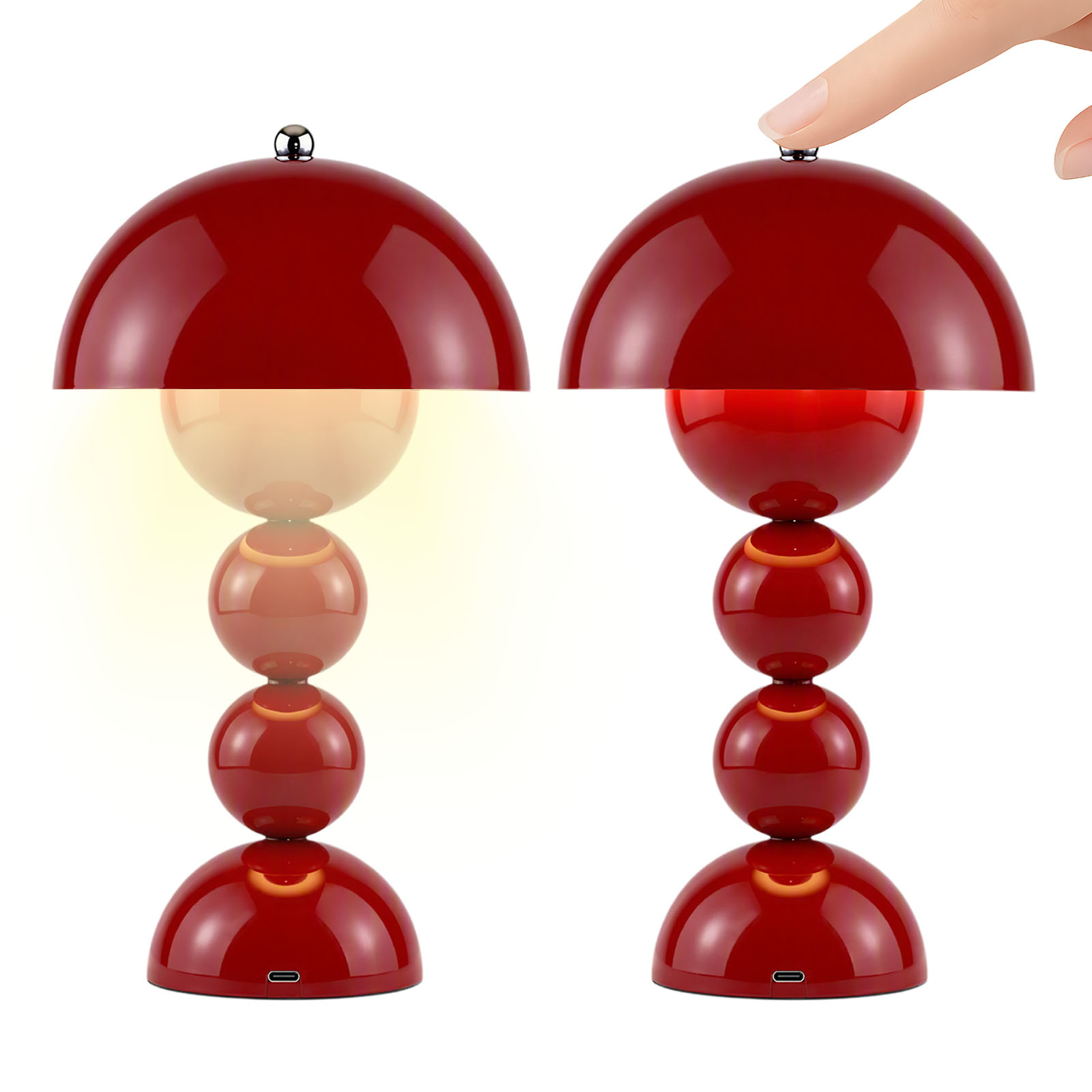 USB Mushroom Bud LED Table Lam - огляд і ціна Light Switch