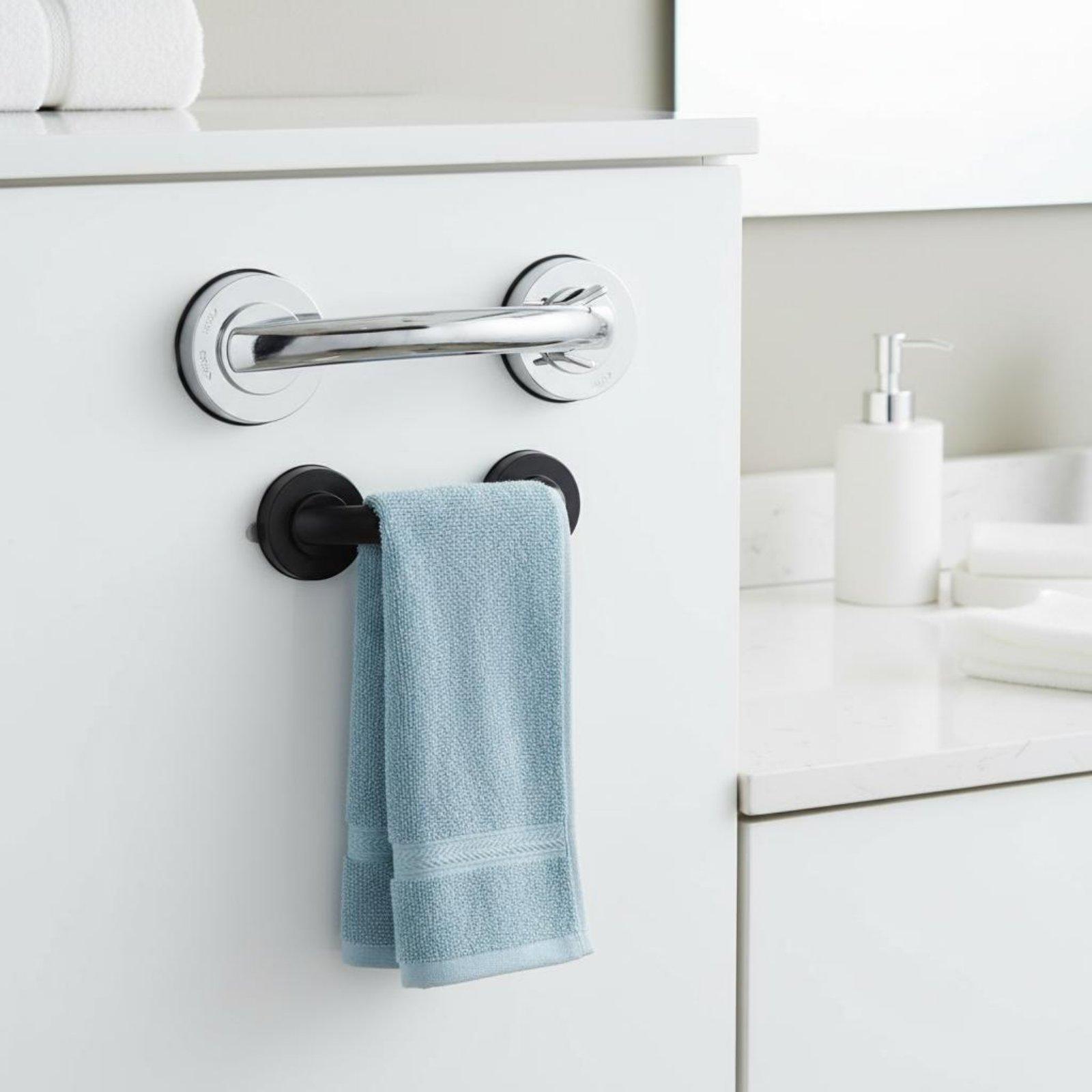 White Plastic Suction Drawer H - огляд і ціна Door Handle