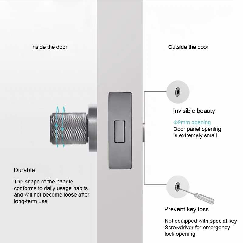 Modern Wooden Gold Silent Roun - огляд і ціна Door Handle